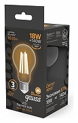 Светодиодная лампа Gauss Filament 102902118 IP 20-3