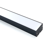 Короб накладной Feron CAB257 10370 цвет черный