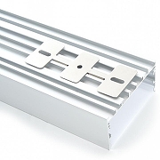 Короб накладной Feron CAB258 10375 цвет серебро-1