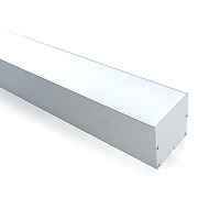 Короб накладной Feron CAB265 10376 цвет серебро