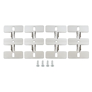 Короб накладной Feron CAB266 10377 цвет серебро-1