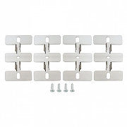 Короб накладной Feron CAB266 10377 цвет серебро-1