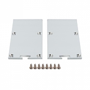 Короб накладной Feron CAB266 10377 цвет серебро-2