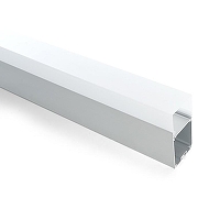 Короб накладной Feron CAB266 10377 цвет серебро-3