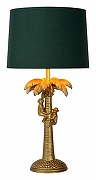 Настольная лампа Lucide Extravaganza Coconut 10505/81/02 цвет плафона/подвески Зеленый, цвет арматуры Золото