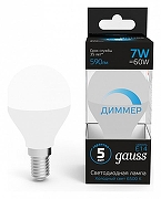 Светодиодная лампа Gauss Шар 105101307-D IP 20-1