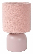 Настольная лампа Lucide Woolly 10516/01/66 цвет плафона/подвески Розовый, цвет арматуры Розовый-1