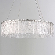 Подвесной светильник Newport 10820 10826+4/S цвет плафона/подвески Прозрачный, цвет арматуры Никель