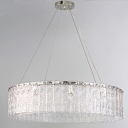 Подвесной светильник Newport 10820 10826+4/S цвет плафона/подвески Прозрачный, цвет арматуры Никель-1