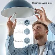 Лампа светодиодная с управлением через Wi-Fi Gauss Smart Home 1110112 IP 20-5