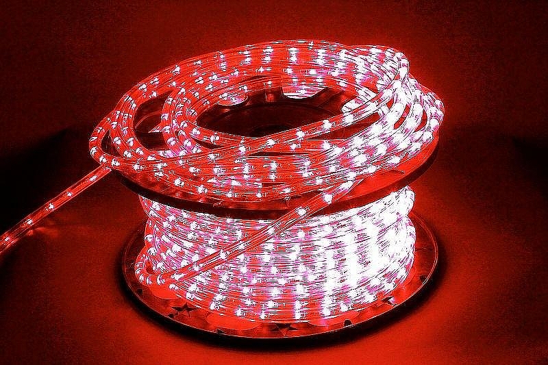 Шнур световой Sneha 11-2W-100M-220V-LED-U RD 