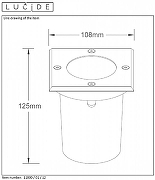 Встраиваемый светильник Lucide Biltin 11800/01/12 цвет Хром-2