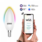 Лампа светодиодная с управлением через Wi-Fi Gauss Smart Home 1190112 IP 20-1