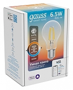 Лампа светодиодная с управлением через Wi-Fi Gauss Smart Home 1220112 IP 20-2