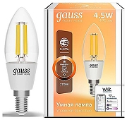 Лампа светодиодная с управлением через Wi-Fi Gauss Smart Home 1230112 IP 20