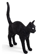 Зверь световой Seletti Cat Lamp 15041 цвет арматуры Черный
