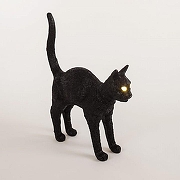 Зверь световой Seletti Cat Lamp 15041 цвет арматуры Черный-1