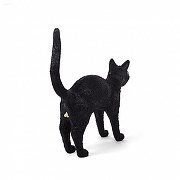 Зверь световой Seletti Cat Lamp 15041 цвет арматуры Черный-6
