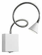 Бра Lucide Buddy 18293/03/31 цвет плафона/подвески Белый, цвет арматуры Белый-1