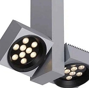 Светильник на штанге Lucide Lita Lux 18154/32/36 цвет плафона/подвески Серый, цвет арматуры Серый-1