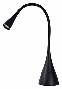 Настольная лампа офисная Lucide Zozy 18656/03/30 цвет плафона/подвески Черный, цвет арматуры Черный-1