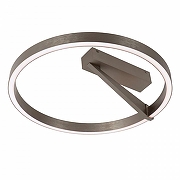 Светильник на штанге Lucide Applause 23100/40/15 цвет плафона/подвески Серый, Металик, цвет арматуры Металлик-3