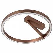 Светильник на штанге Lucide Applause 23100/40/96 цвет плафона/подвески Коричневый, цвет арматуры Коричневый