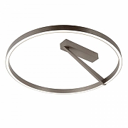 Светильник на штанге Lucide Applause 23100/60/15 цвет плафона/подвески Серый, Металик, цвет арматуры Металлик-3