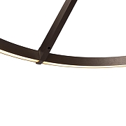 Подвесной светильник Lucide Applause 23400/80/15 цвет плафона/подвески Серый, Металик, цвет арматуры Металлик-4