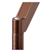 Торшер с подсветкой Lucide Applause 23700/20/96 цвет плафона/подвески Коричневый, цвет арматуры Коричневый-6