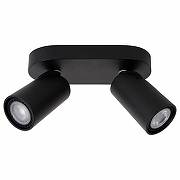 Спот Lucide Xyrus 23954/11/30 цвет плафона/подвески Черный, цвет арматуры Черный