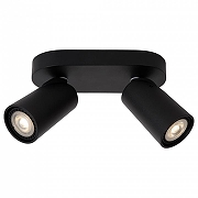 Спот Lucide Xyrus 23954/11/30 цвет плафона/подвески Черный, цвет арматуры Черный-1