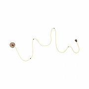 Накладной светильник Lucide Janderin 24205/54/05 цвет плафона/подвески Белый, цвет арматуры Металлик-1