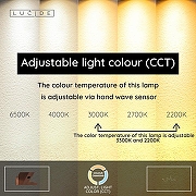 Накладной светильник Lucide Janderin 24205/54/05 цвет плафона/подвески Белый, цвет арматуры Металлик-6