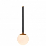 Подвесной светильник Lucide Calina 24406/07/30 цвет плафона/подвески Опал, цвет арматуры Черный