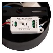 Подвесной светильник Lucide Calina 24406/07/30 цвет плафона/подвески Опал, цвет арматуры Черный-4