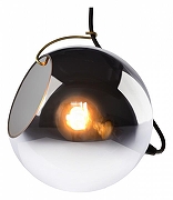 Подвесной светильник Lucide Jazzlynn 25405/20/65 цвет плафона/подвески Дымчатый, цвет арматуры Черный