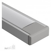 Короб накладной Arlight MIC 29024 цвет серебро