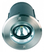 Встраиваемый в дорогу светильник Favourite Earthen 3039-1U цвет арматуры Прозрачный, Черный