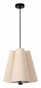 Подвесной светильник Lucide Gregory 30495/03/38 цвет плафона/подвески Бежевый, цвет арматуры Черный-1
