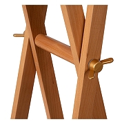 Торшер Lucide Trafalgar 30763/81/72 цвет плафона/подвески Черный, цвет арматуры Коричневый-2