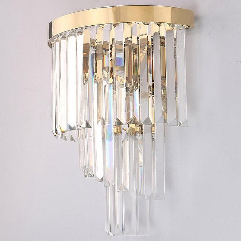 Накладной светильник Newport 31100 31103/A gold right 