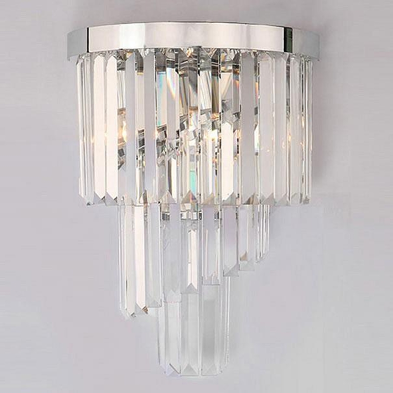 Накладной светильник Newport 31100 31103/A nickel left 