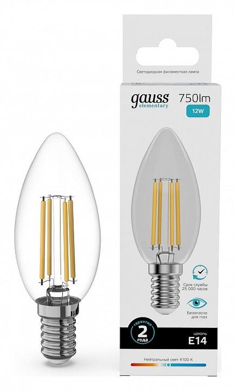 Светодиодная лампа Gauss Filament Elementary 32122 