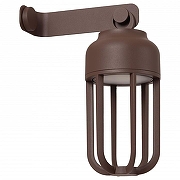 Светильник на штанге Lucide Wells 33809/05/97 цвет плафона/подвески Терракотовый, цвет арматуры Терракот