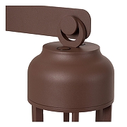 Светильник на штанге Lucide Wells 33809/05/97 цвет плафона/подвески Терракотовый, цвет арматуры Терракот-7