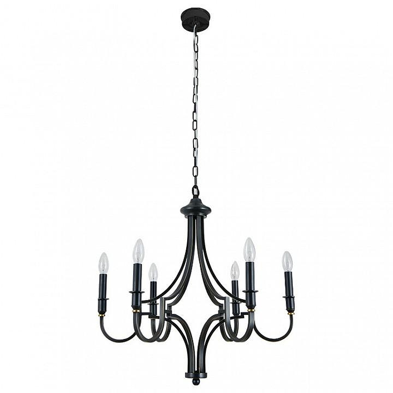 Люстра Newport DANIELA 3456/С black+gold 