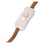 Настольная лампа Lucide Viso 34548/81/31 цвет плафона/подвески Бежевый, цвет арматуры Белый-2