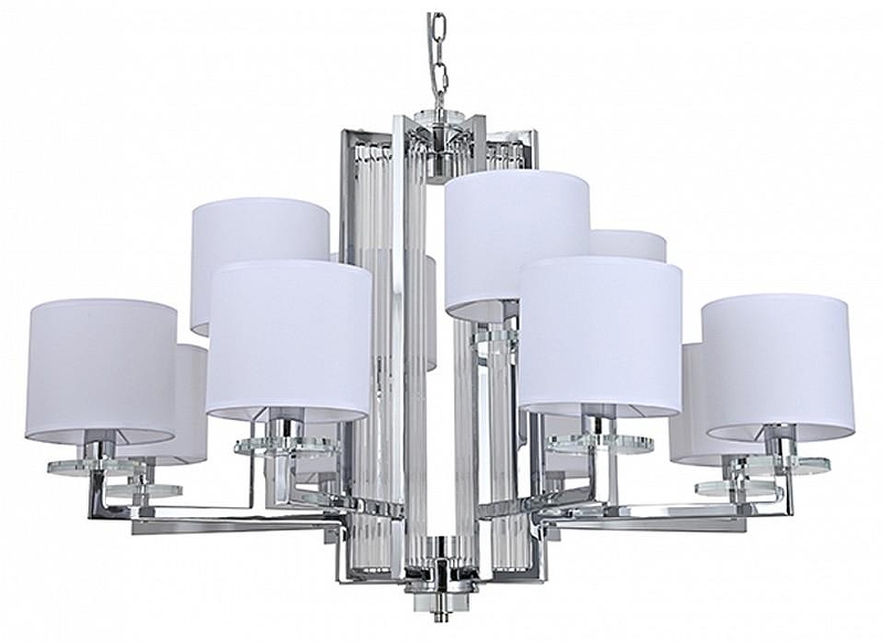 Люстра Newport 35400 35408+4/C chrome без абажуров 