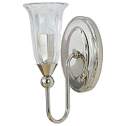 Бра Newport MARGO 3711/A nickel цвет плафона/подвески Прозрачный, цвет арматуры Никель